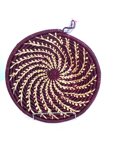 Hand Woven Ugandan Basket (25+ Styles/Colors Available)