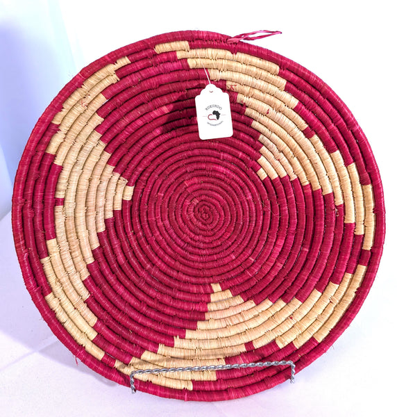 Hand Woven Ugandan Basket (25+ Styles/Colors Available)